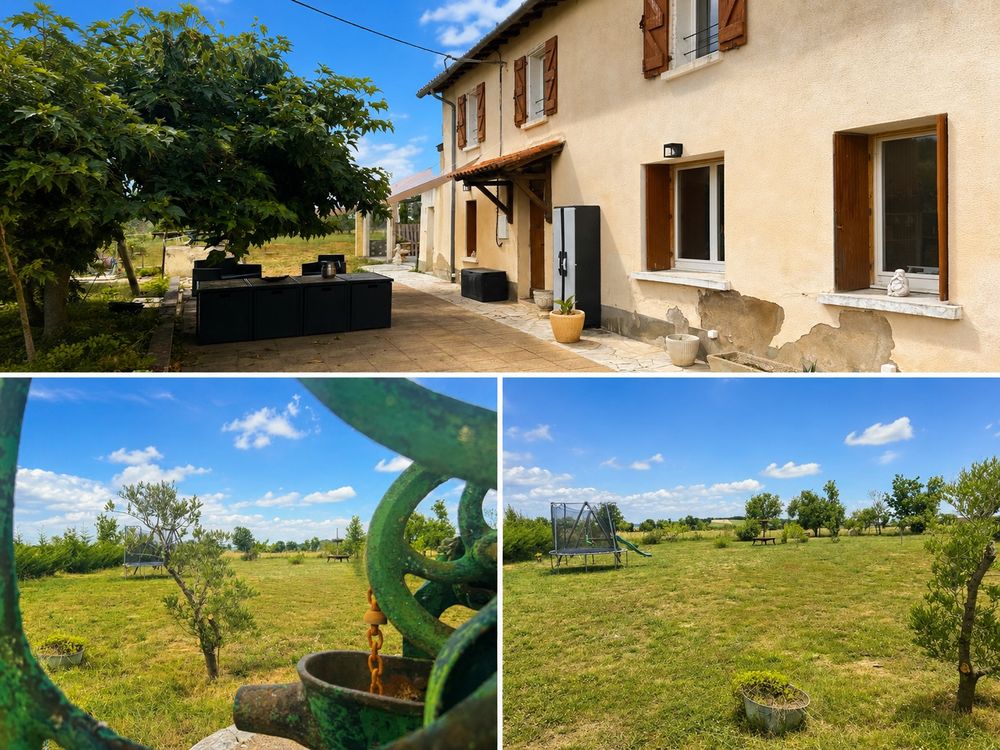 Grande maison familiale avec dépendance aménagée