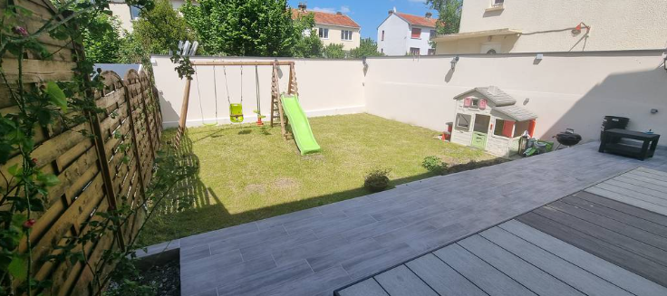 Maison avec jardin - 3 chambres - garage indépendant