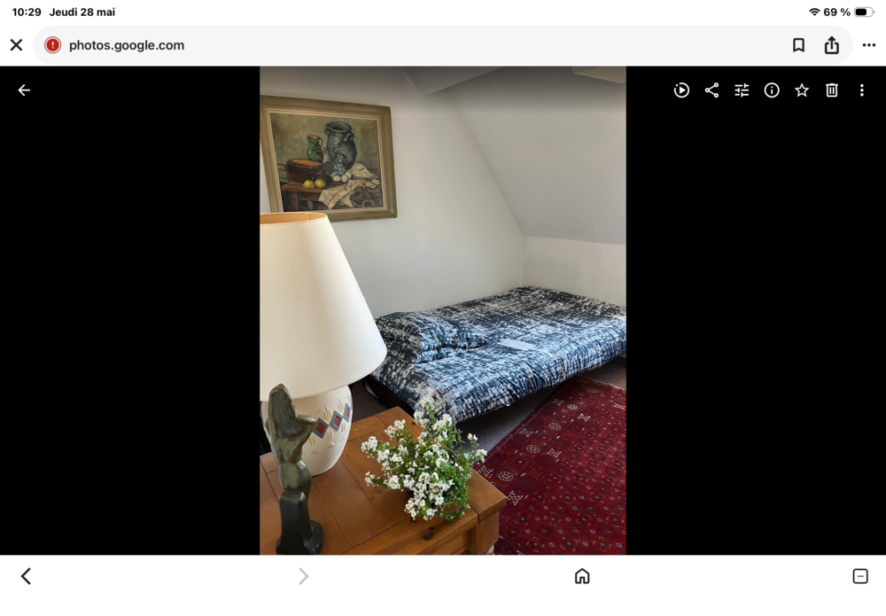 3 p meublé standing situé CV