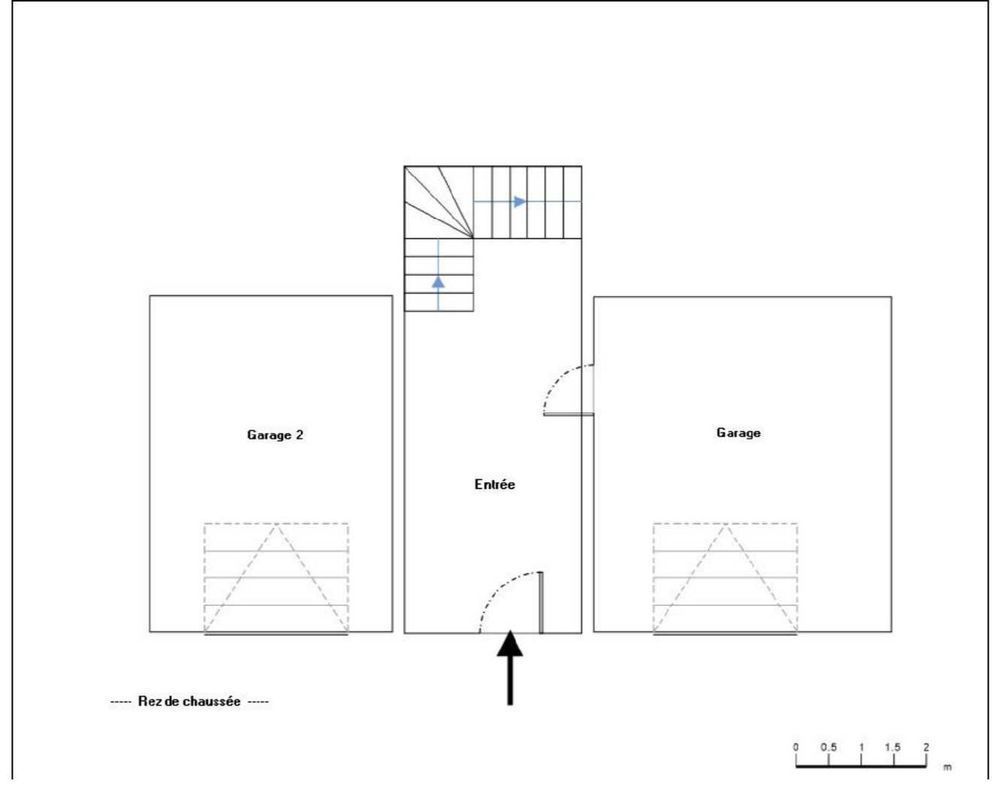 Maison lumineuse de 154m2 avec garages et jardin