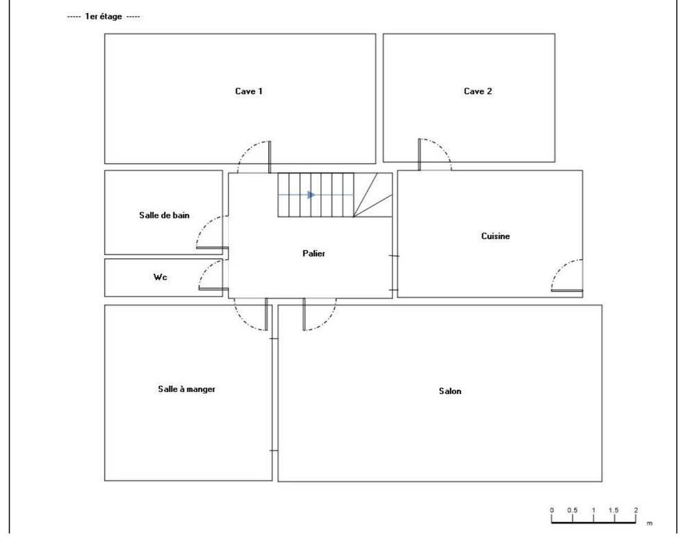 Maison lumineuse de 154m2 avec garages et jardin