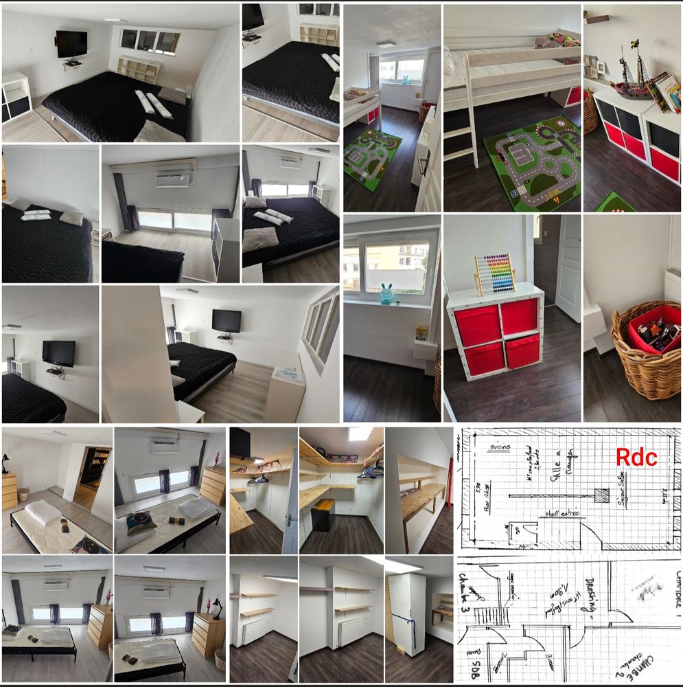 Appartement loft duplex t4+ 149m2