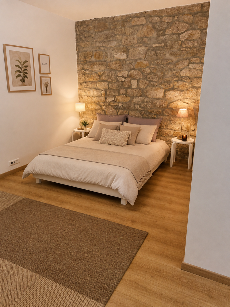 MAISON LOCATION MEUBLEE- 3 CHAMBRES & JARDIN-DINAN CENTRE