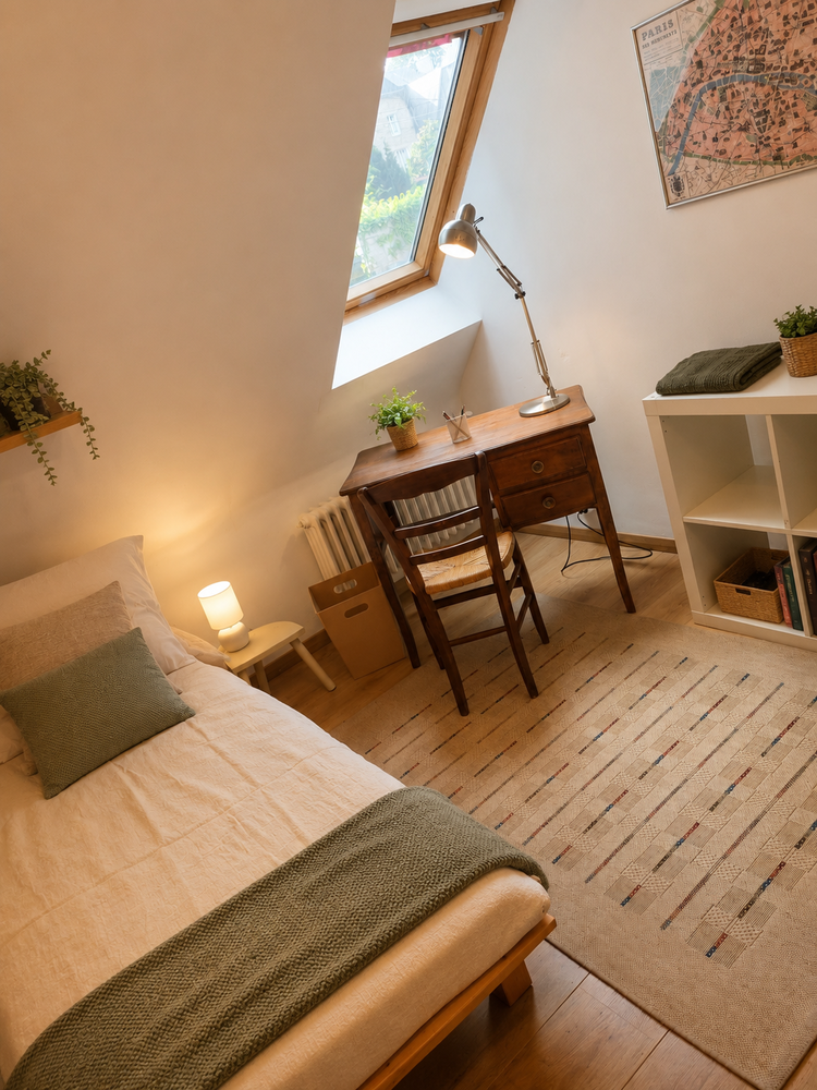 MAISON LOCATION MEUBLEE- 3 CHAMBRES & JARDIN-DINAN CENTRE