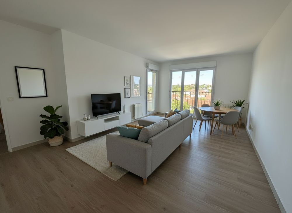 Charmant appartement 2 pièces de 46,54m² refait à neuf