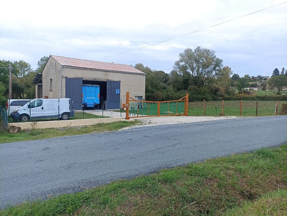 Hangar pierre 150m2 viabilisé + 5000m2 de terrain