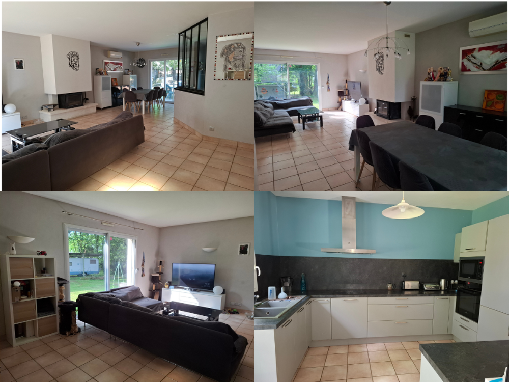 Maison climatisée 5 pièces 111 m² Grand terrain