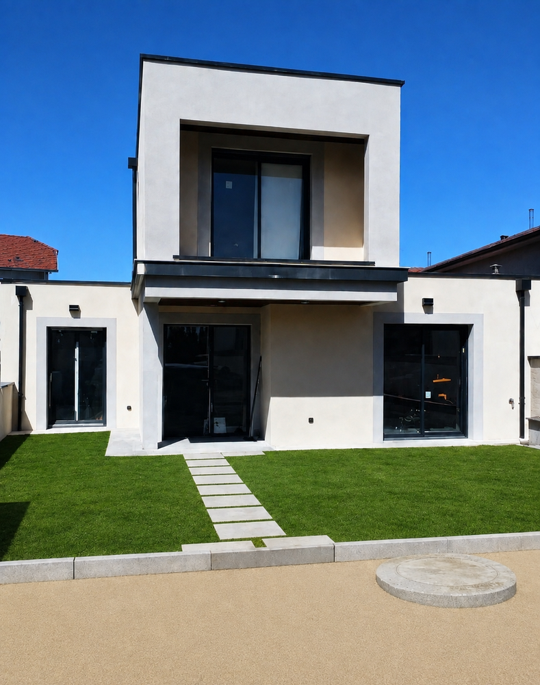 Maison contemporaine neuve RE 2020 à CHÂBONS 38690