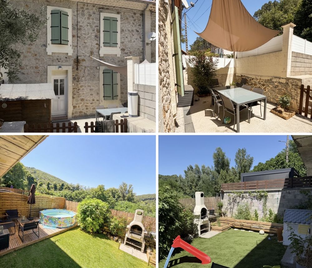 Maison en pierre mitoyenne - 114m2- 4 chambres