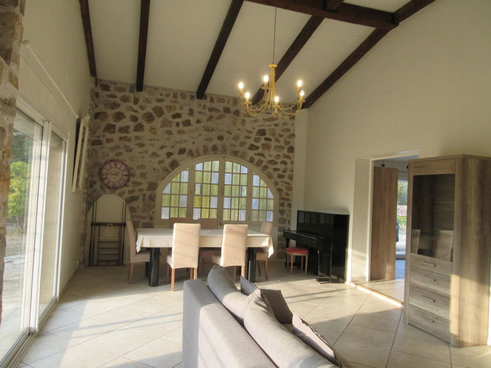 LE TIGNET, appartement 4 pièces meublé dans villa RDJ