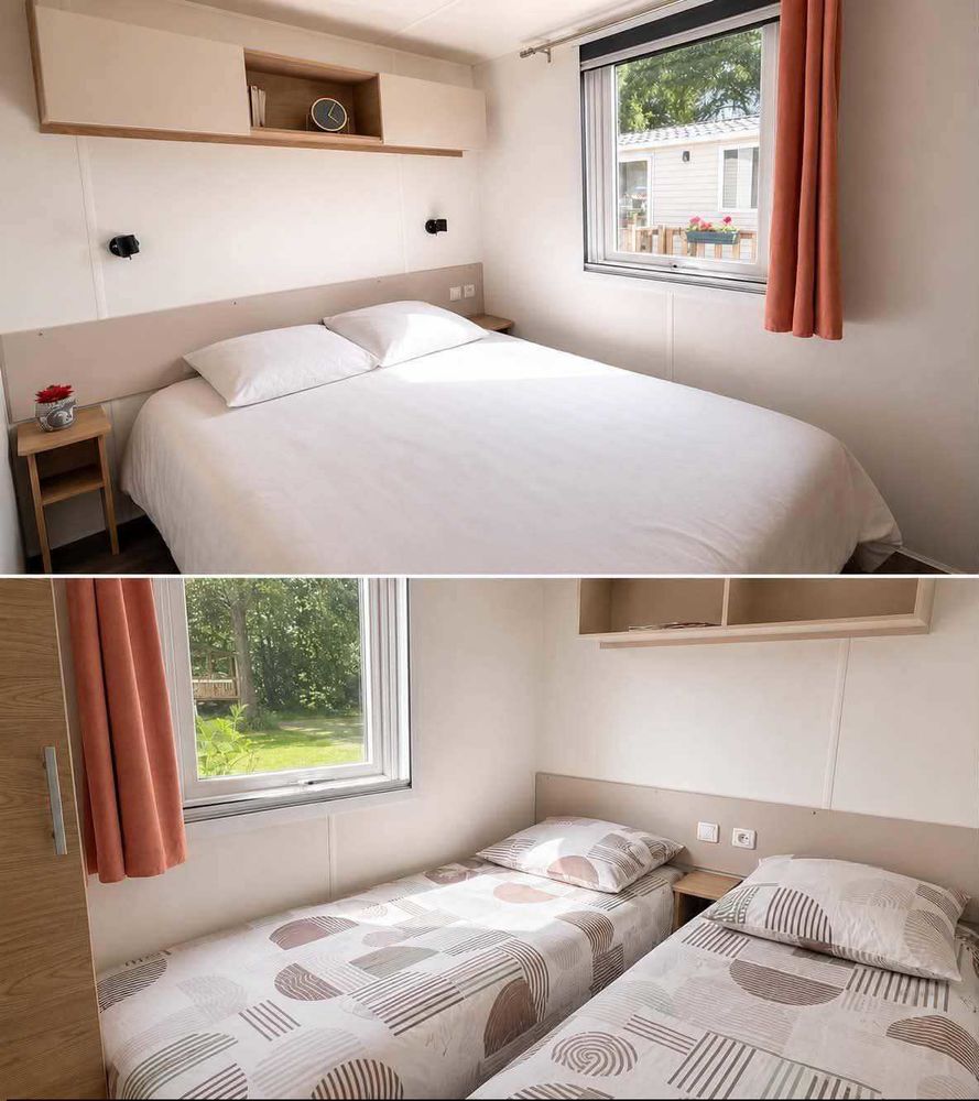 Hébergement de loisirs 2 ou 3 chambres - 100m de la plage