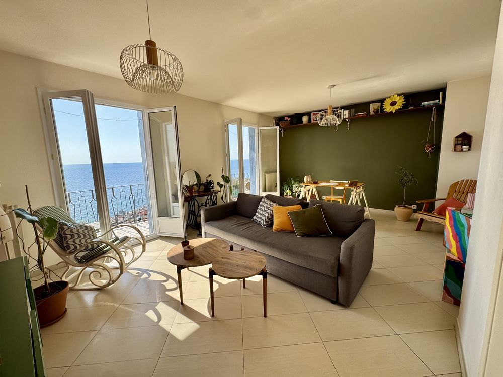 T3 de 70 m² vue mer - dernier étage, terrasse 13 m²