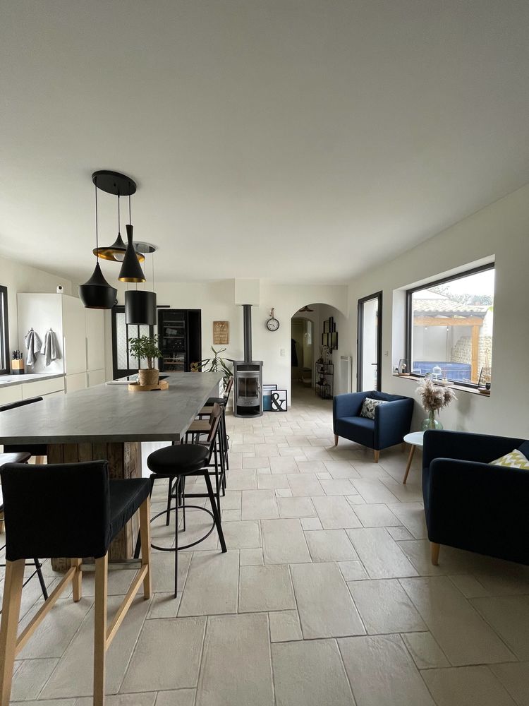Maison 148 m² plain-pied - 4 chambres - patio et jardin