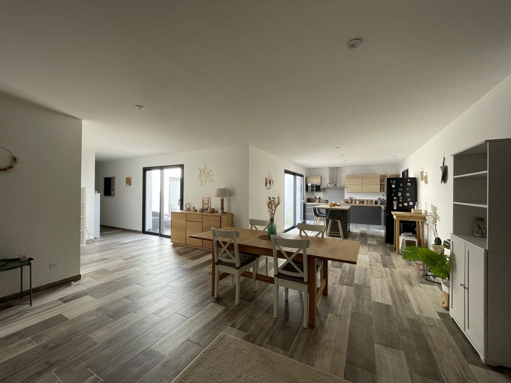 Maison plain pied - patio