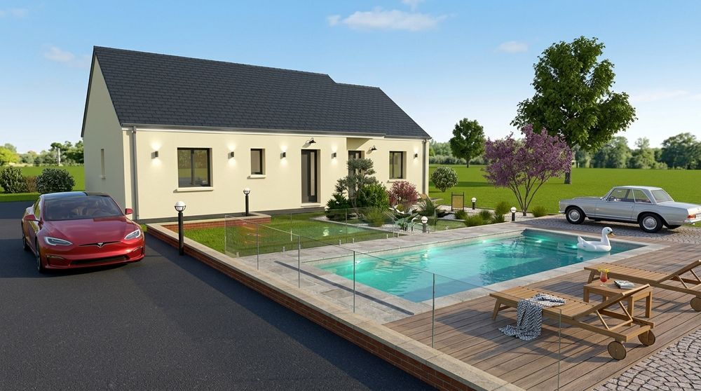 Maison familiale Saint-Jean-de-la-Ruelle - 106m² 3 a 4 chamb