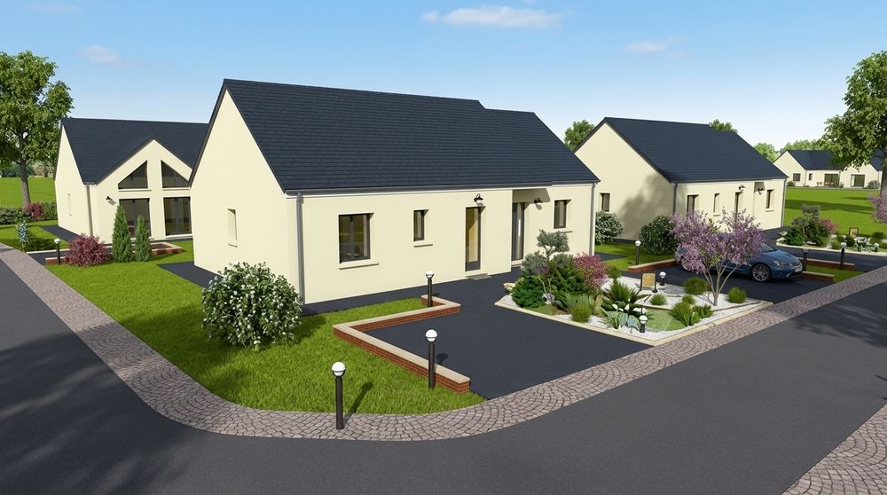 Maison 103m² sur terrain à Neuville-aux-Bois (45170)