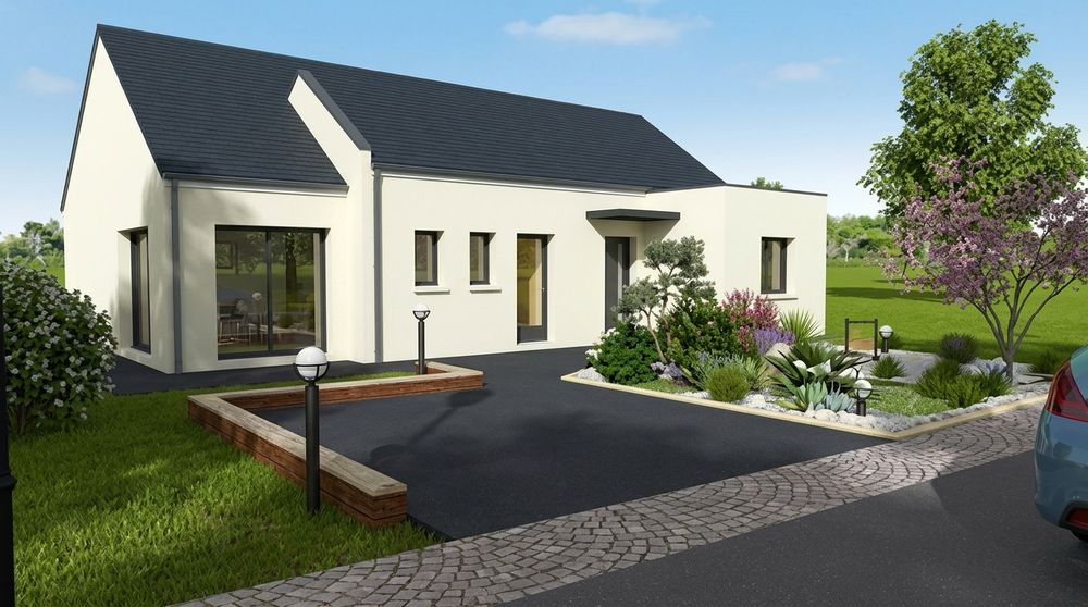 Maison 103m² sur terrain à Neuville-aux-Bois (45170)