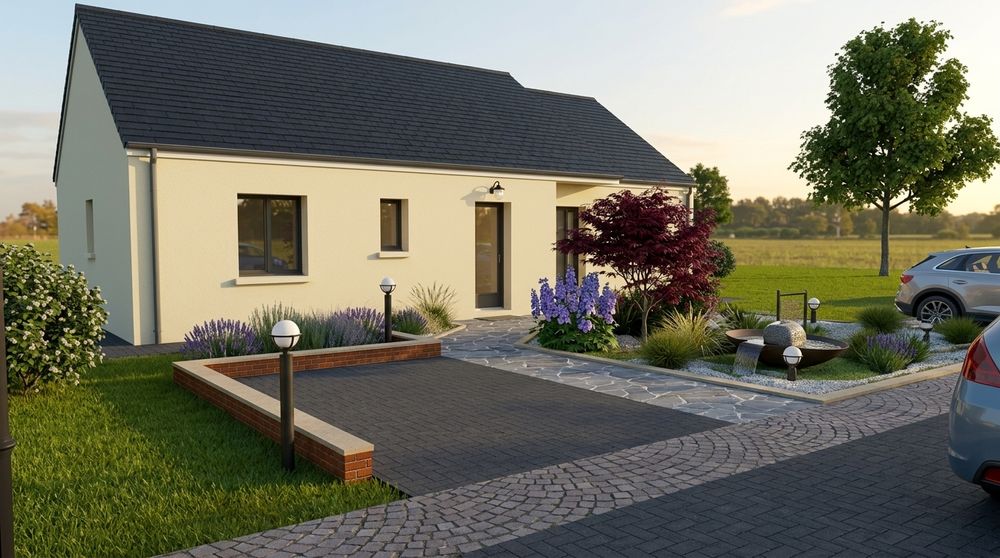 Maison 103m² sur terrain à Neuville-aux-Bois (45170)