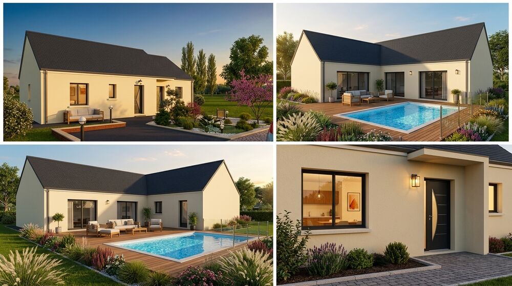 Maison à construire Bléré - 112m² plain-pied possible