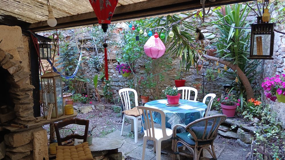 Maison avec patio