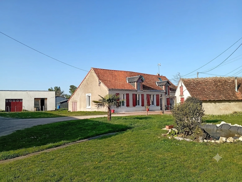 Maison de campagne - 3000m2 de terrain - Dépendances Hangar