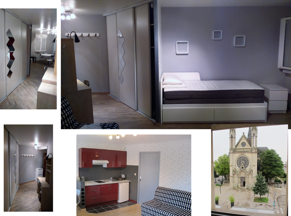 Meublé 32 m², Église St-Thomas