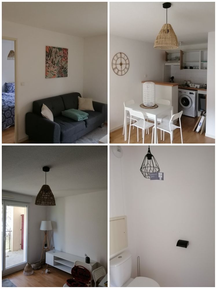 Beau T2 résidence sécurisée avec terrasse