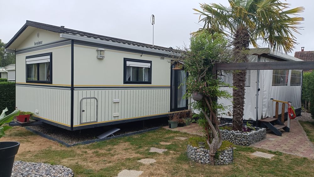 Mobil home et terrain en copropriété