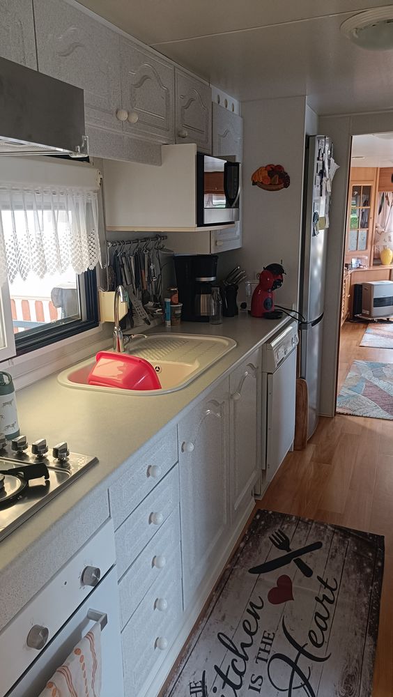 Mobil home et terrain en copropriété