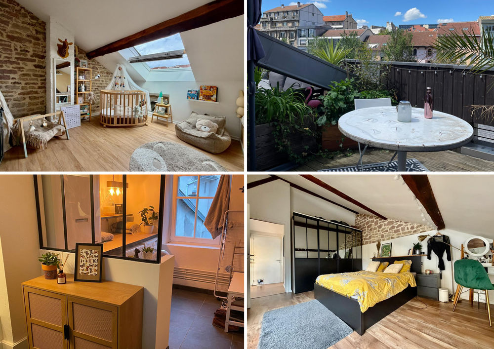 Appartement terrasse hyper centre Epinal. Parking privé