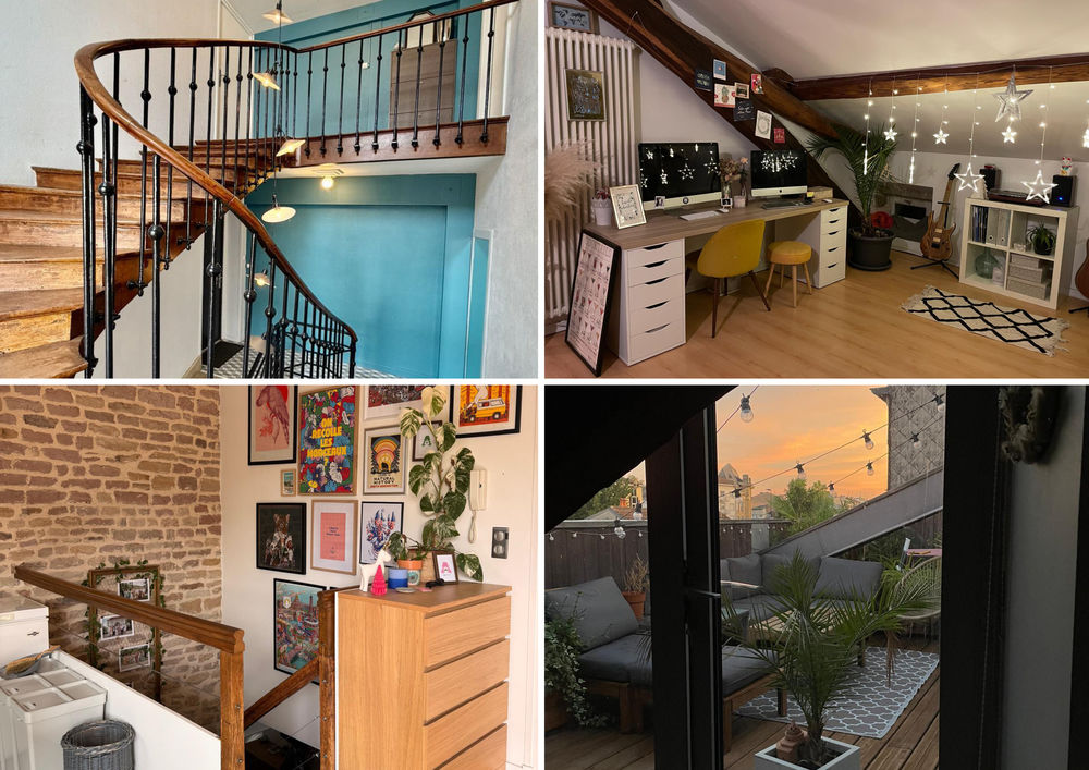 Appartement terrasse hyper centre Epinal. Parking privé
