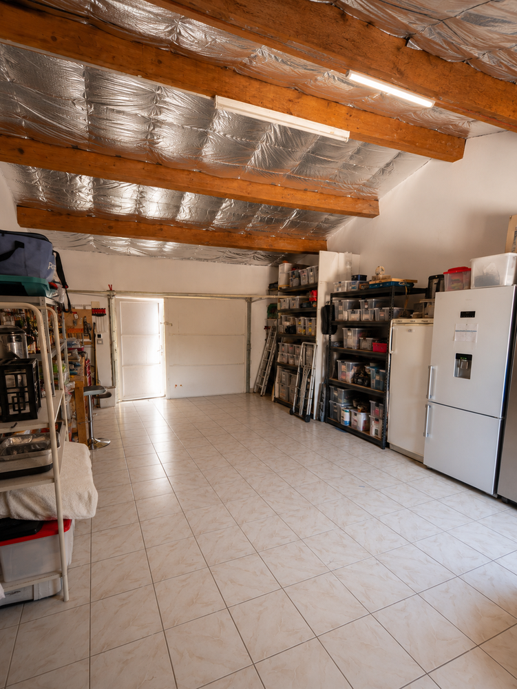 Villa 5 ch. piscine & atelier - Vue Ventoux
