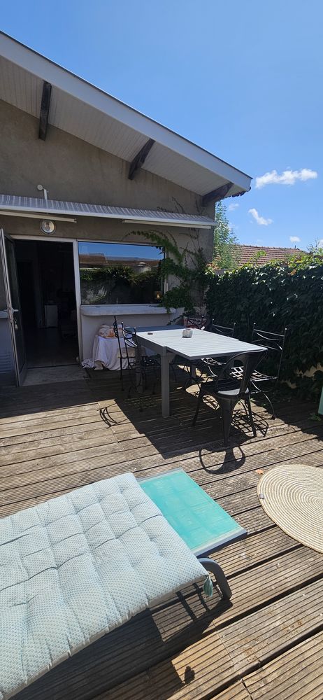 Arcachon, maison coup de coeur, terrasse et cheminée