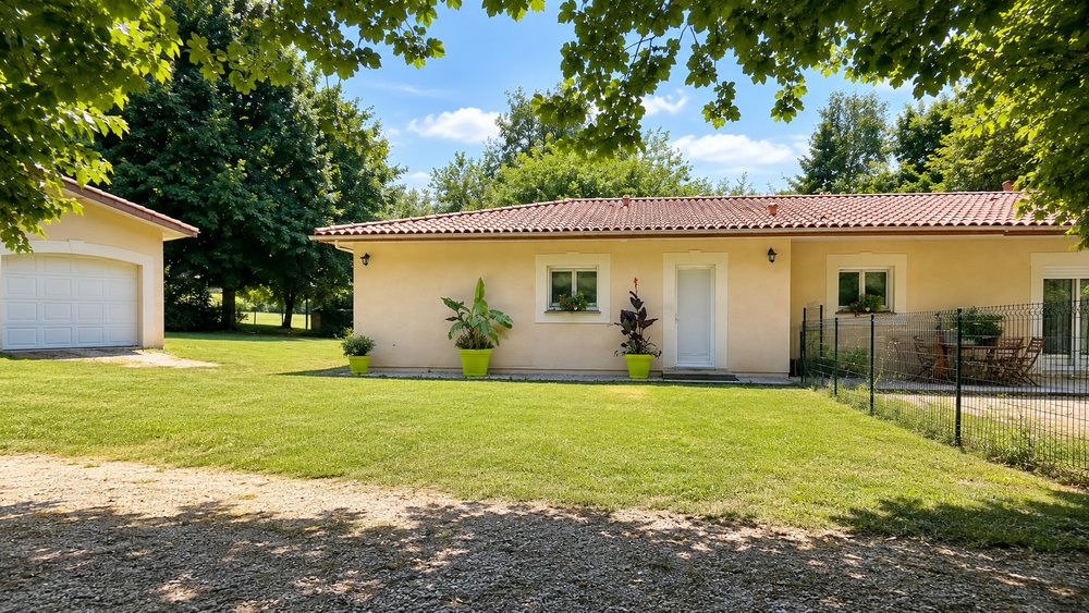 Au portes de Bordeaux, propriété de 2.2 ha, au calme.