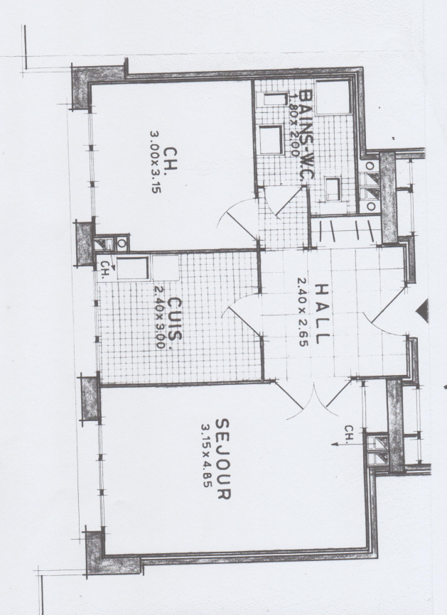 particulier bel appartement T2