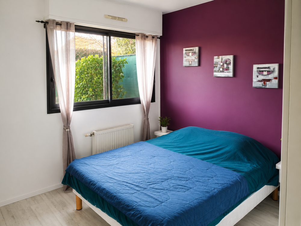 T2 48 m² avec jardin privatif et terrasse " Climatisation Daikin réversible neuve" 2 parkings