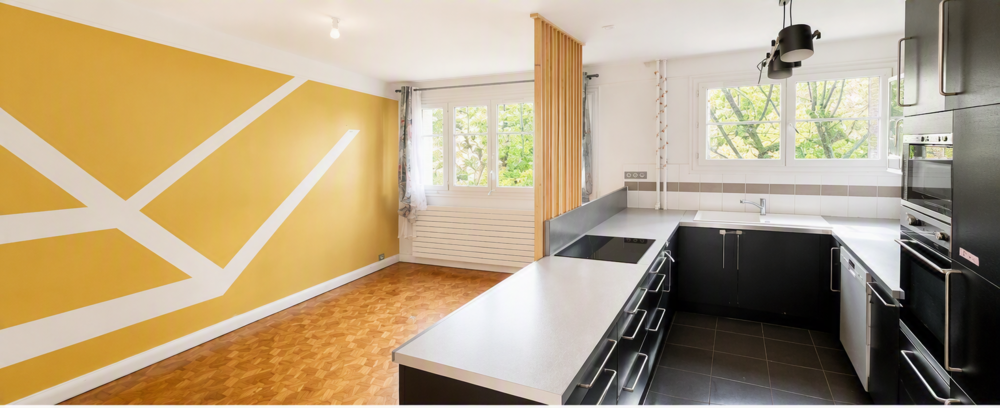 Paris 20ème - Appartement 61 m?2 - 3 pièces - 4ème étage