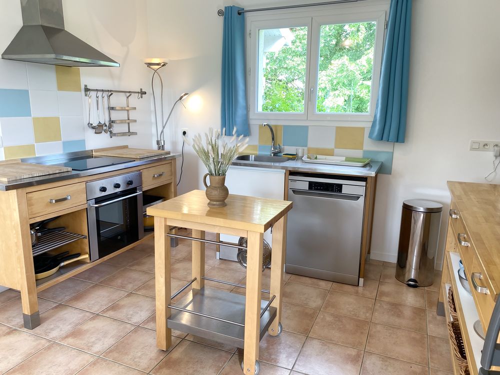 Maison plain pied avec piscine