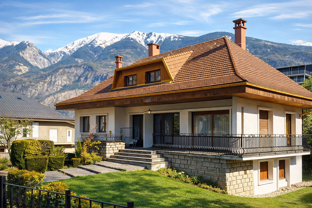 Maison / 2 logements indépendants / Terrain 781 m² / Jardin
