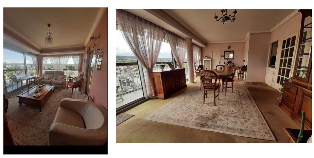 Appartement 4 pièces - 91 m2 - Centre ville - Balcon -