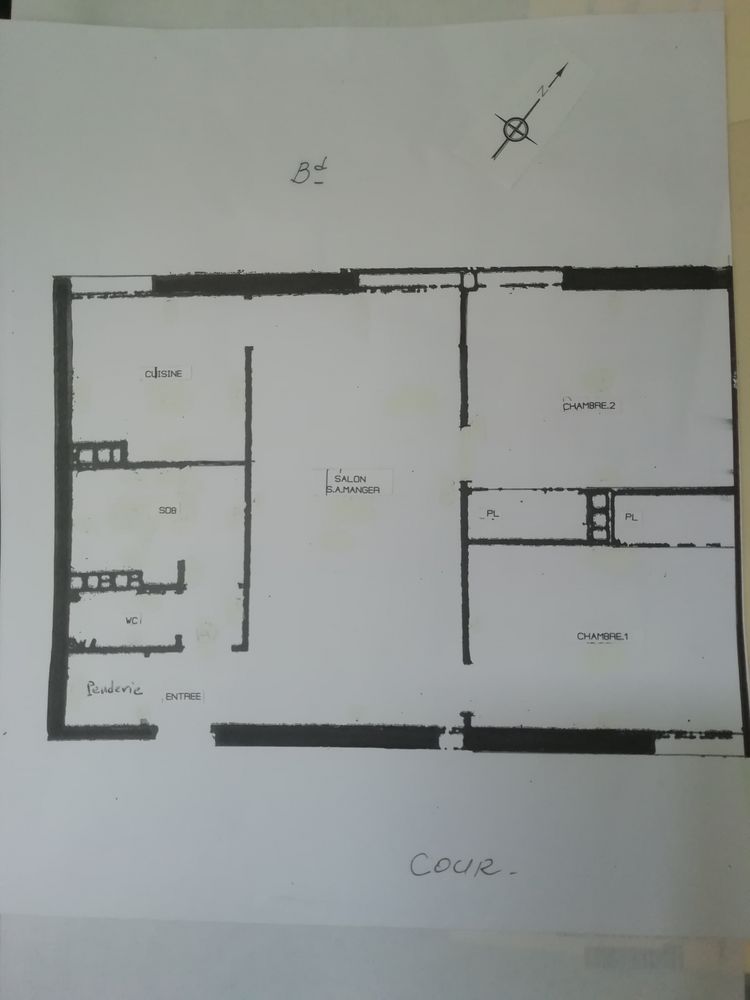 Appartement 3 pièces de 53,20 m².