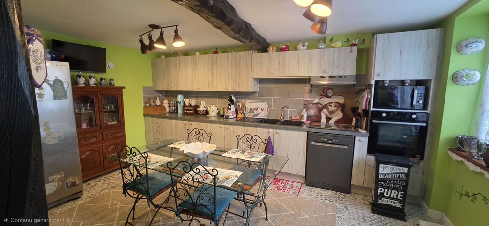 Maison de hameau mitoyenne de 90 m2