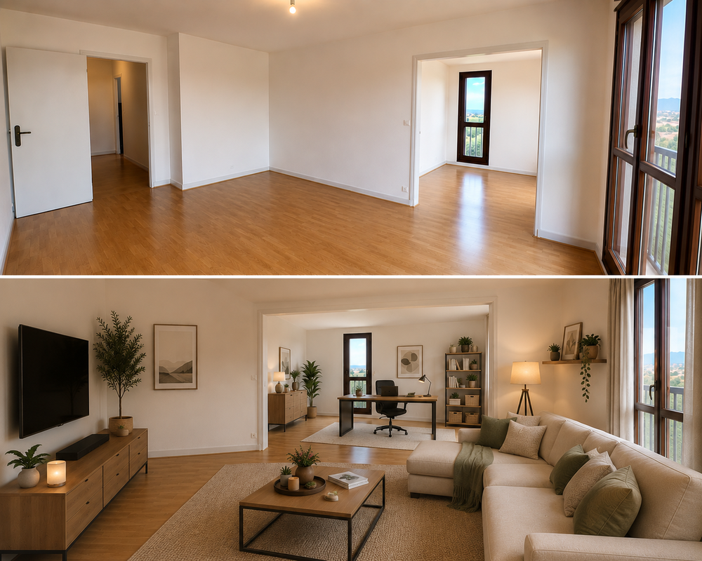 T4 lumineux de 81 m² Résidence sécurisée à Tarbes