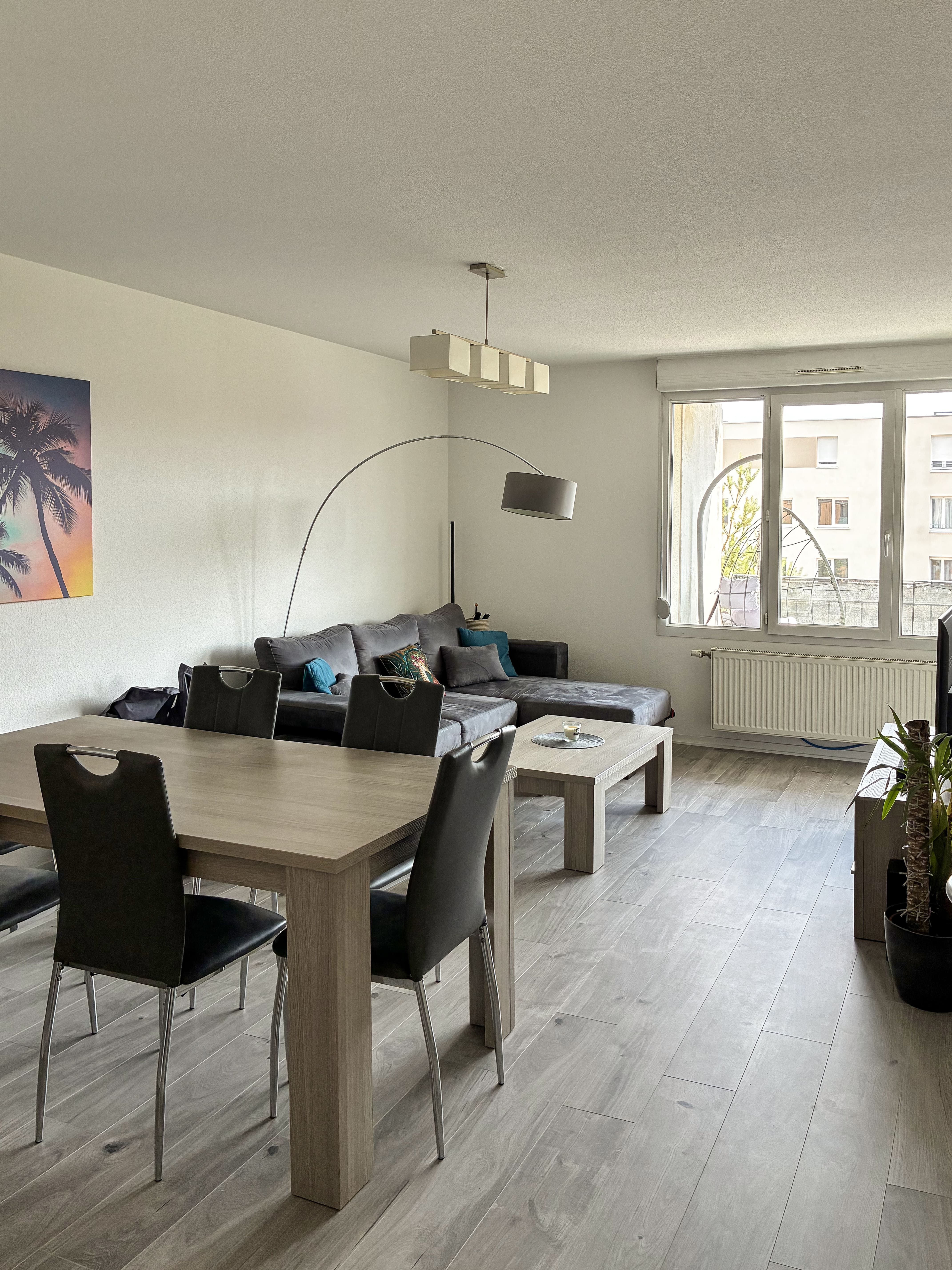 Appartement 3 pièces de 69 m² avec balcon et 2 parkings