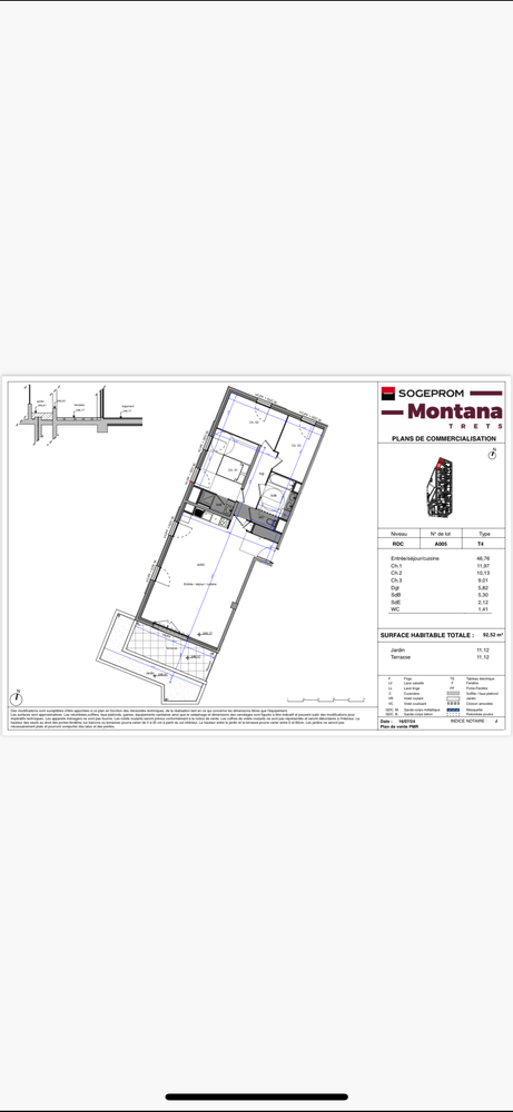 TRETS ? Magnifique appartement T4 en rez-de-jardin avec vue