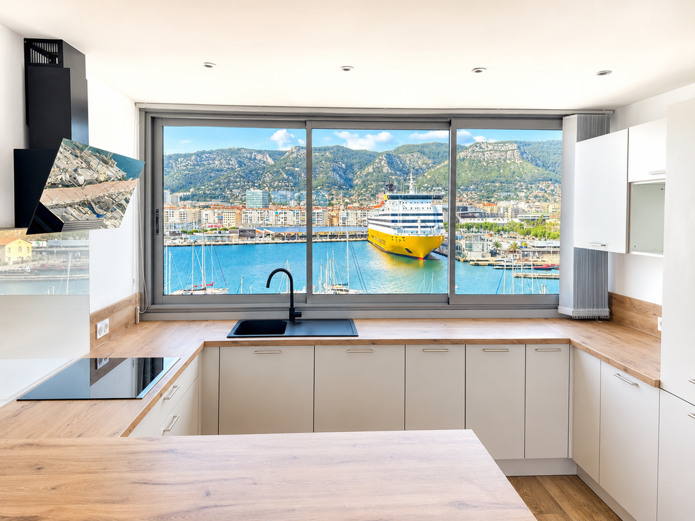 Magnifique T3 lumineux Entièrement refait à neuf Vue Mer