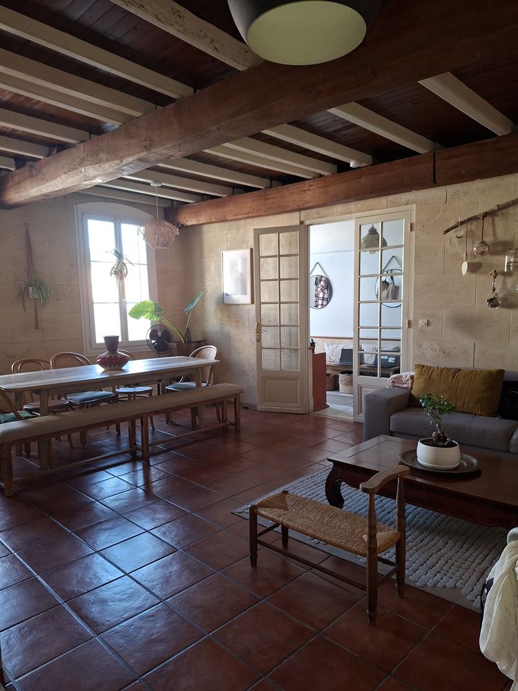 MAISON EN PIERRE RÉNOVÉE 120 m² BRANNE / GRÉZILLAC