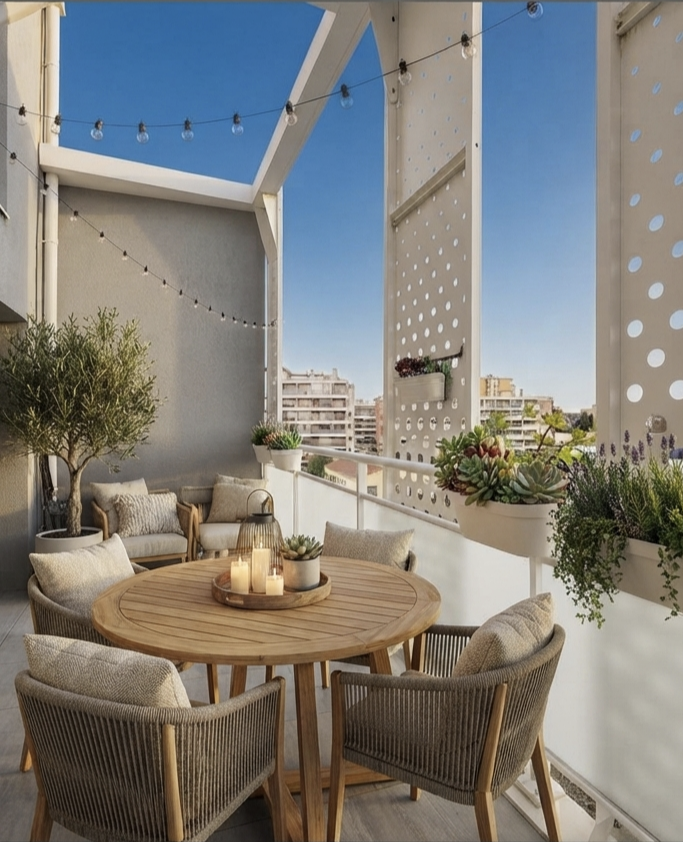 Bel appartement lumineux 4 pièces de 81 m² avec terrasse et