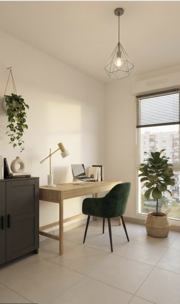 Bel appartement lumineux 4 pièces de 81 m² avec terrasse et