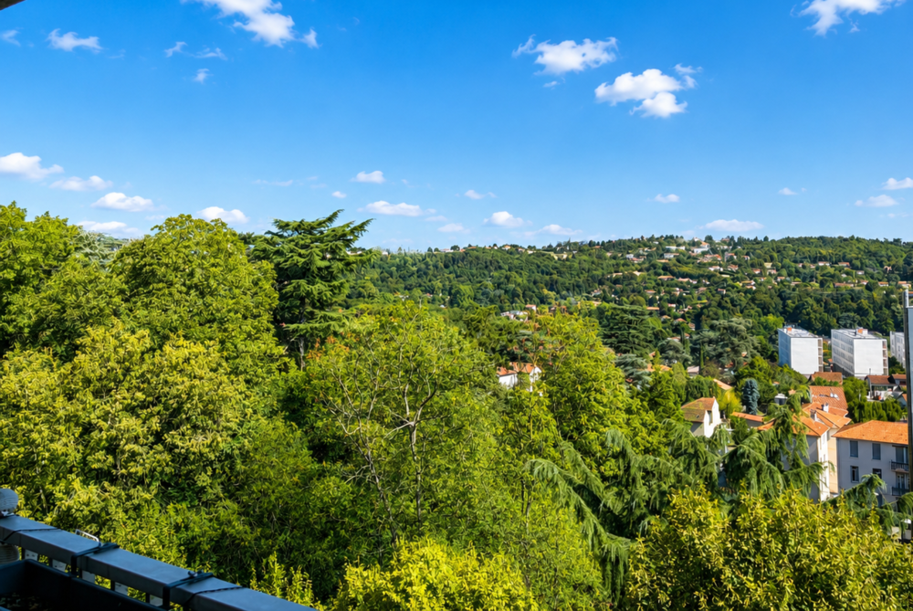 Appartement Oullins 5 pièce(s) avec vue incroyable sur Lyon